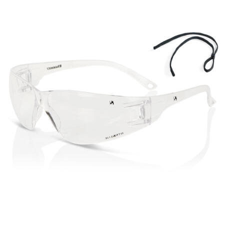 Beeswift Wraparound Safety Glasses Clear