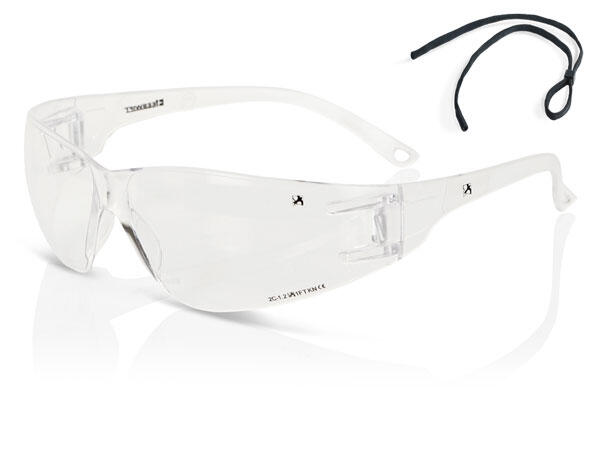 Beeswift Performance Lens Wraparound Safety Glasses Clear